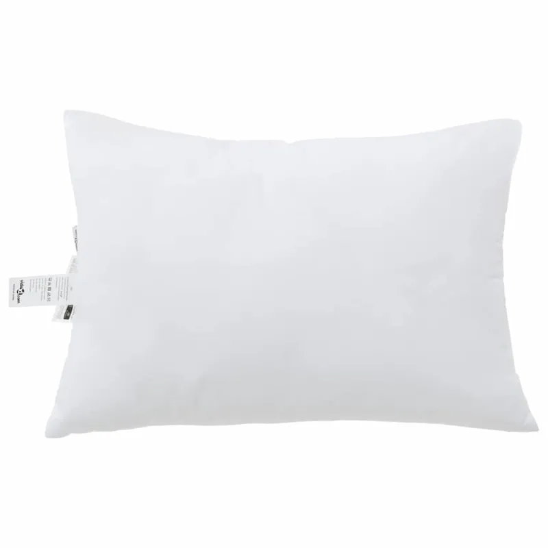 Pagalvė su pagalve 2 pcs Balta 61 x 41 x 20 cm Poliesteris
