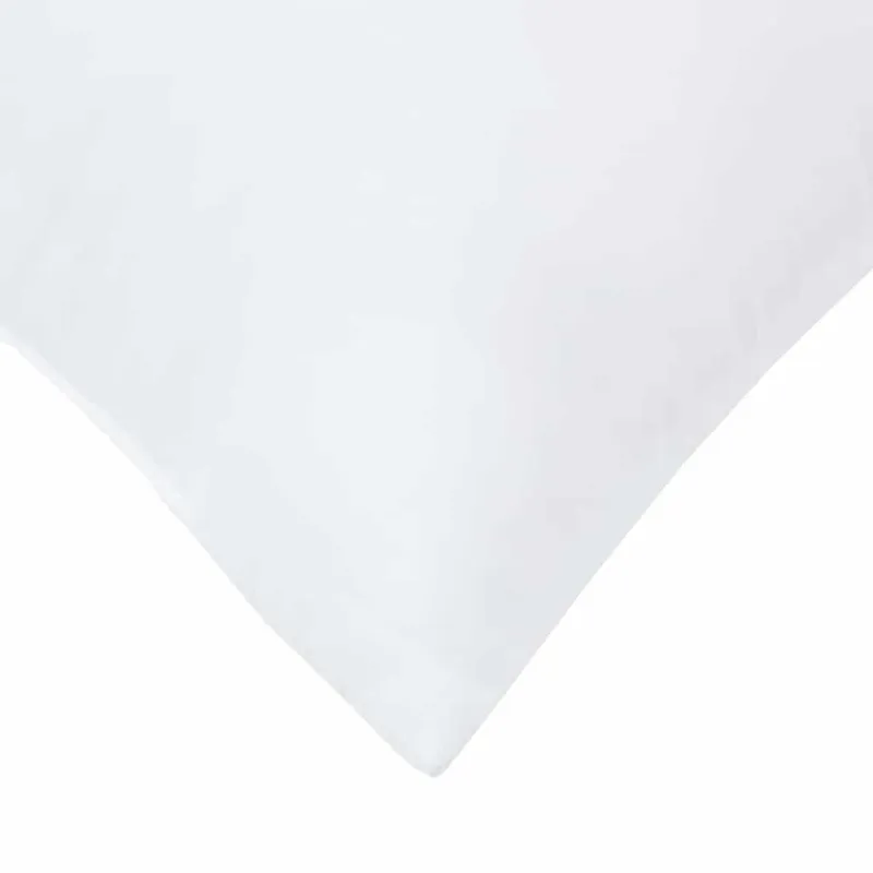 Pagalvė su pagalve 2 pcs Balta 61 x 41 x 20 cm Poliesteris