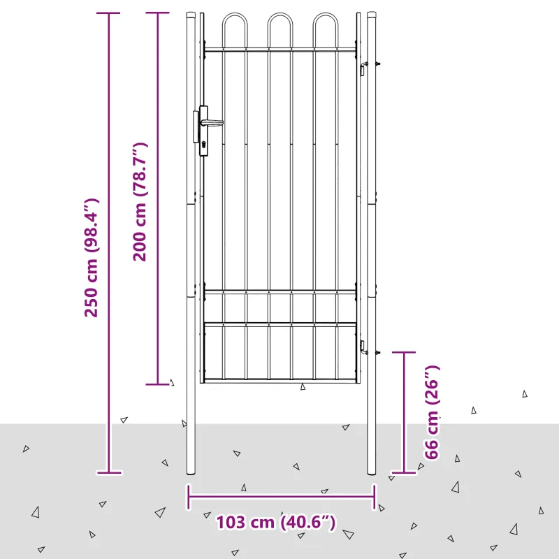 Tvora vartai BOXTEL 103 x 250 cm