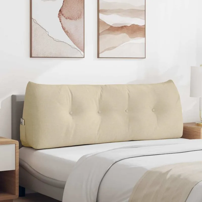 Apsaugos Pagalvė Kreminė 140 x 24 x 50 cm audinys