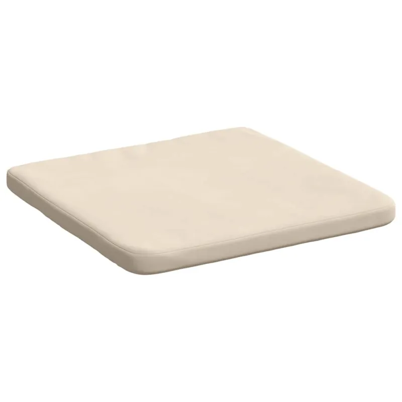 Sėdynių pagalvėlės 4 pcs Smėlio 40 x 40 x 3 cm