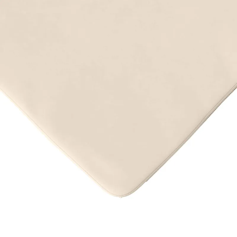 Sėdynių pagalvėlės 4 pcs Smėlio 40 x 40 x 3 cm
