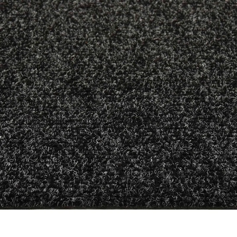 Kilimas 20 pcs Juodas 50 x 50 cm Bitumas