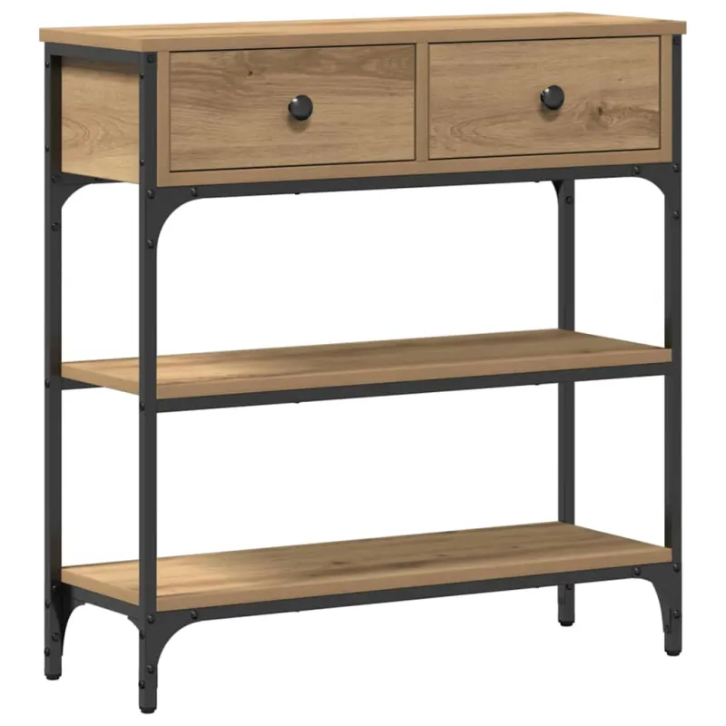 Konsolinis stalas Amatininkų ąžuolas 72.5 x 25 x 75 cm
