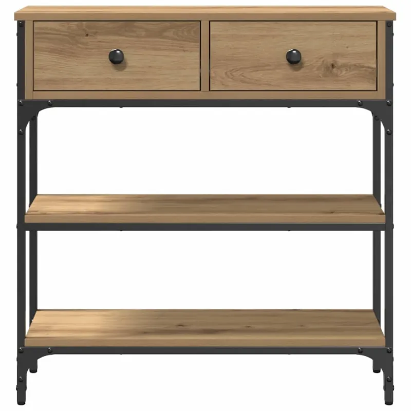 Konsolinis stalas Amatininkų ąžuolas 72.5 x 25 x 75 cm