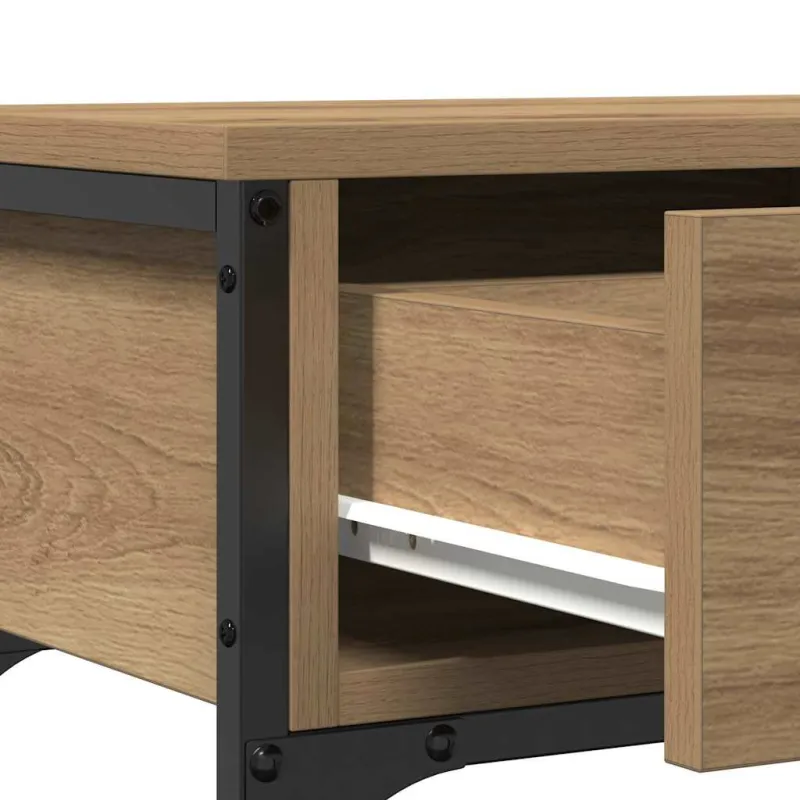 Konsolinis stalas Amatininkų ąžuolas 72.5 x 25 x 75 cm