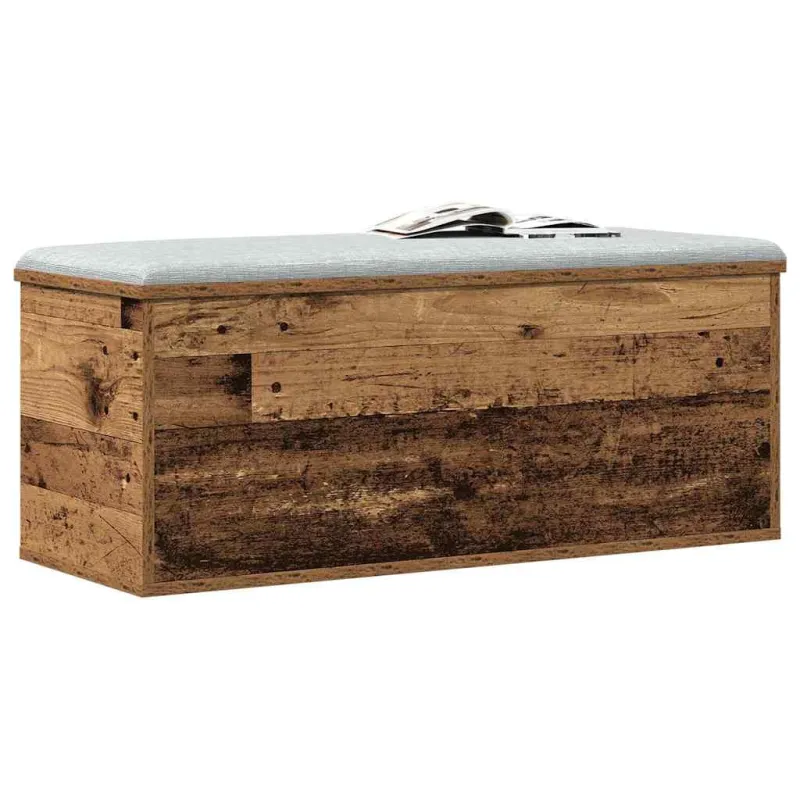 Saugojimo dėžė Senovinis medis 90 x 35 x 35 cm Apdirbta mediena
