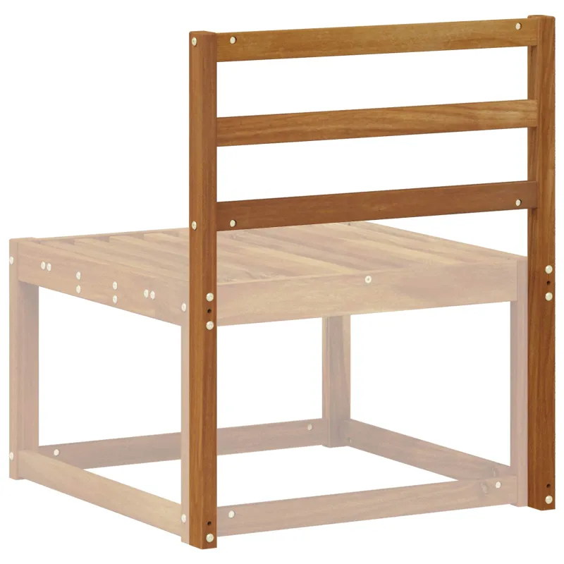 Ryggstøtte Ruda 59 x 4 x 73 cm Apdirbta mediena