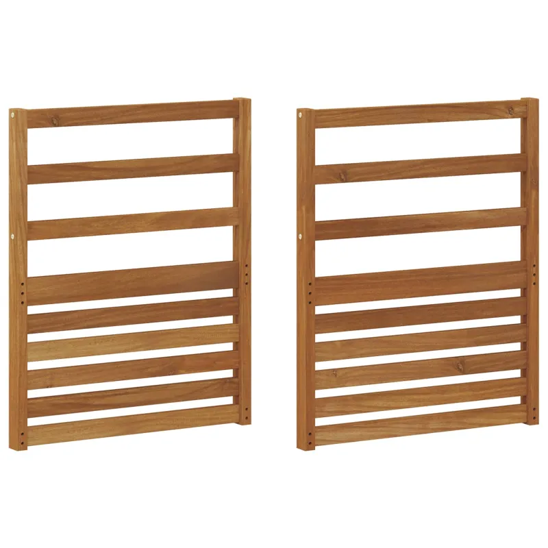 Porankiai 2 pcs Ruda 59 x 4 x 73 cm Apdirbta mediena