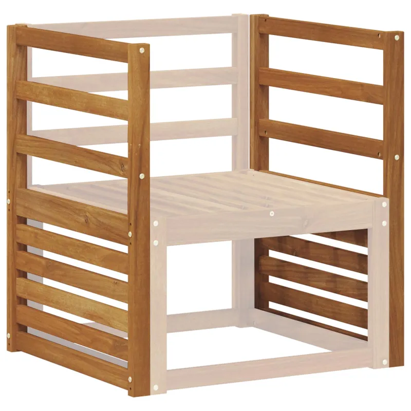 Porankiai 2 pcs Ruda 59 x 4 x 73 cm Apdirbta mediena