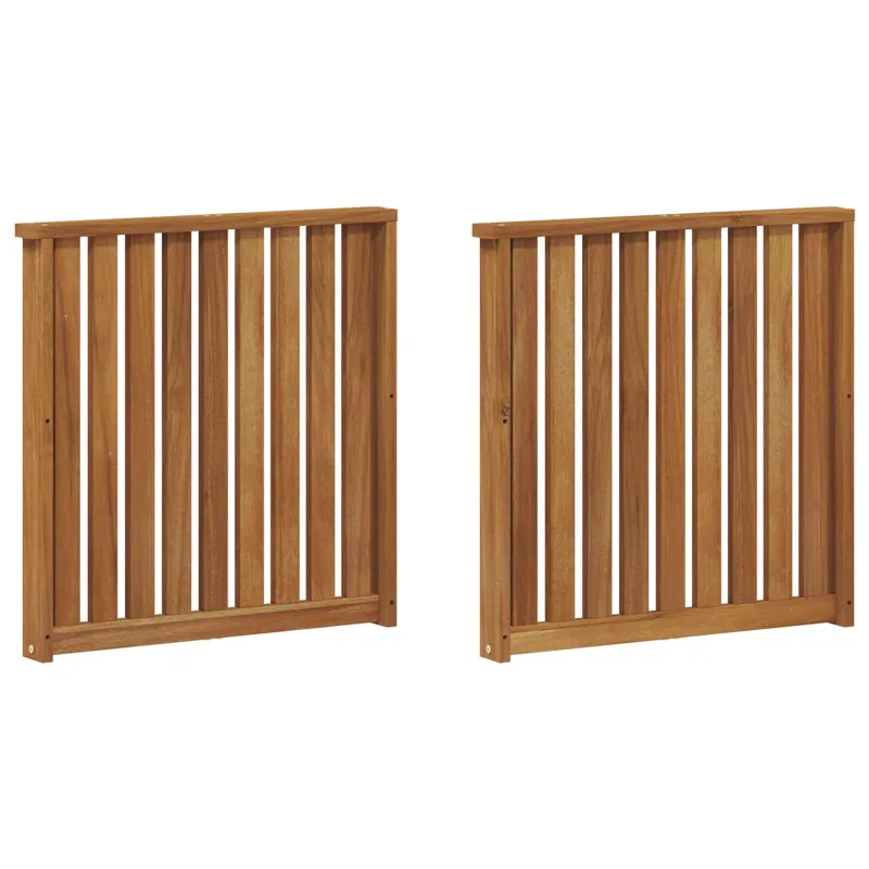 Porankiai 2 pcs Ruda 60 x 6 x 61 cm Apdirbta mediena