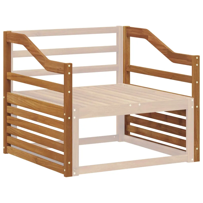 Porankiai 2 pcs Ruda 79 x 4 x 73 cm Apdirbta mediena