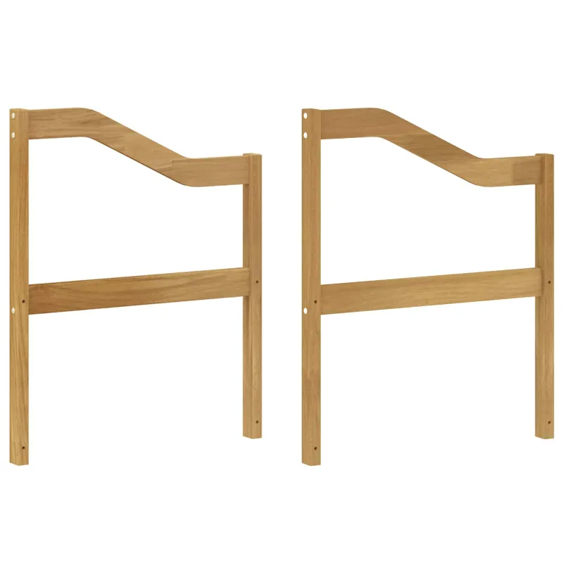 Porankčių modulis 2 pcs Balta 59 x 4 x 73 cm