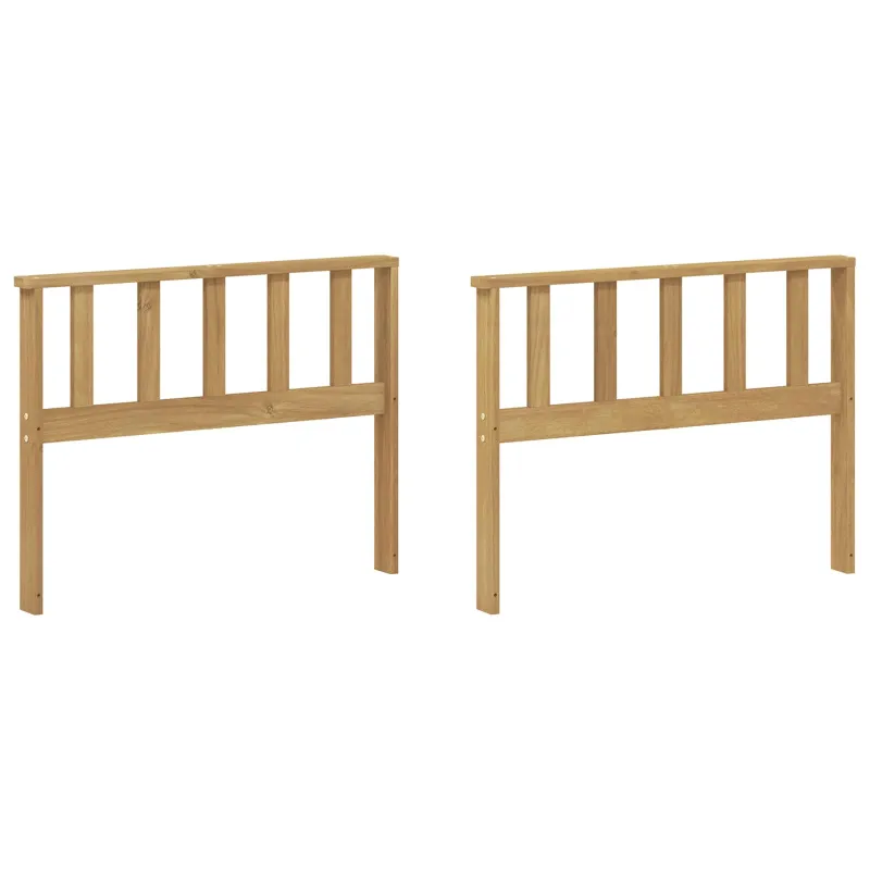 Porankių modulis 2 pcs Balta 80 x 6 x 61 cm
