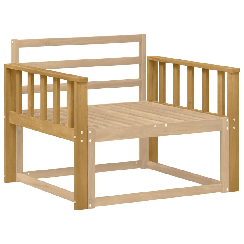 Porankių modulis 2 pcs Balta 80 x 6 x 61 cm