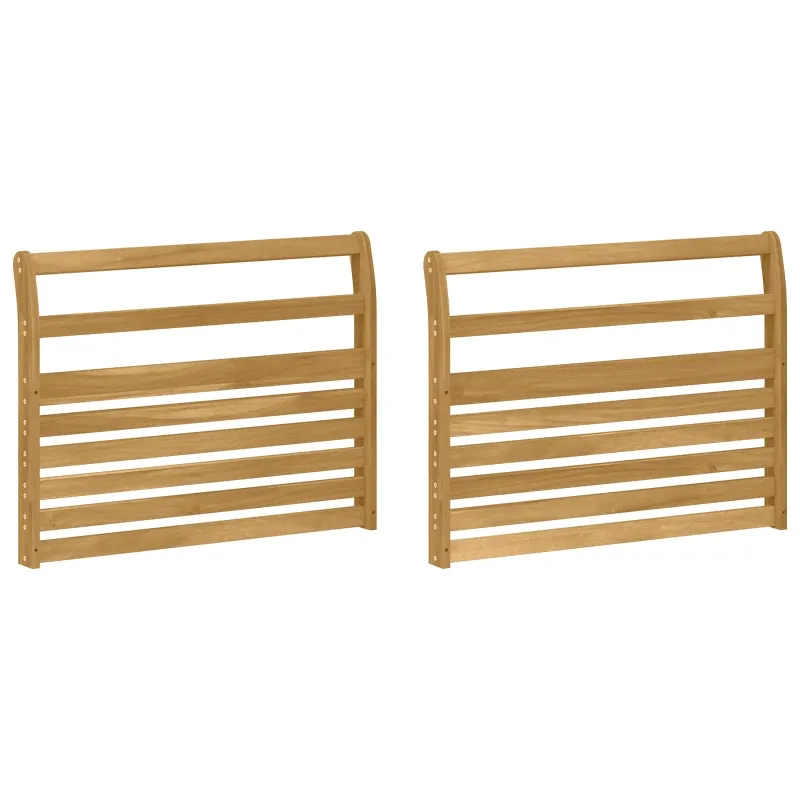 Porankiai 2 pcs Balta 78,5 x 8,5 x 60 cm
