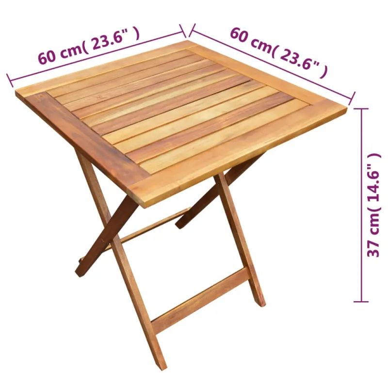 Säkkituoli ja ruokailuryhmä, 3D, akaasiamänty