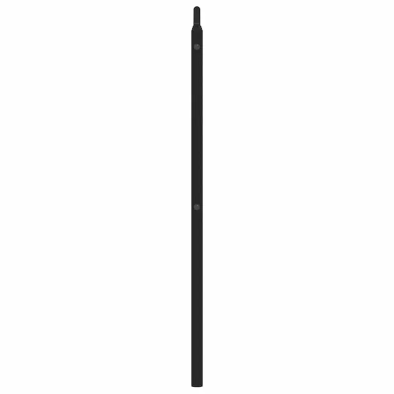 Metalinis pakaitinis galvūgalis, juodos spalvos, 135cm