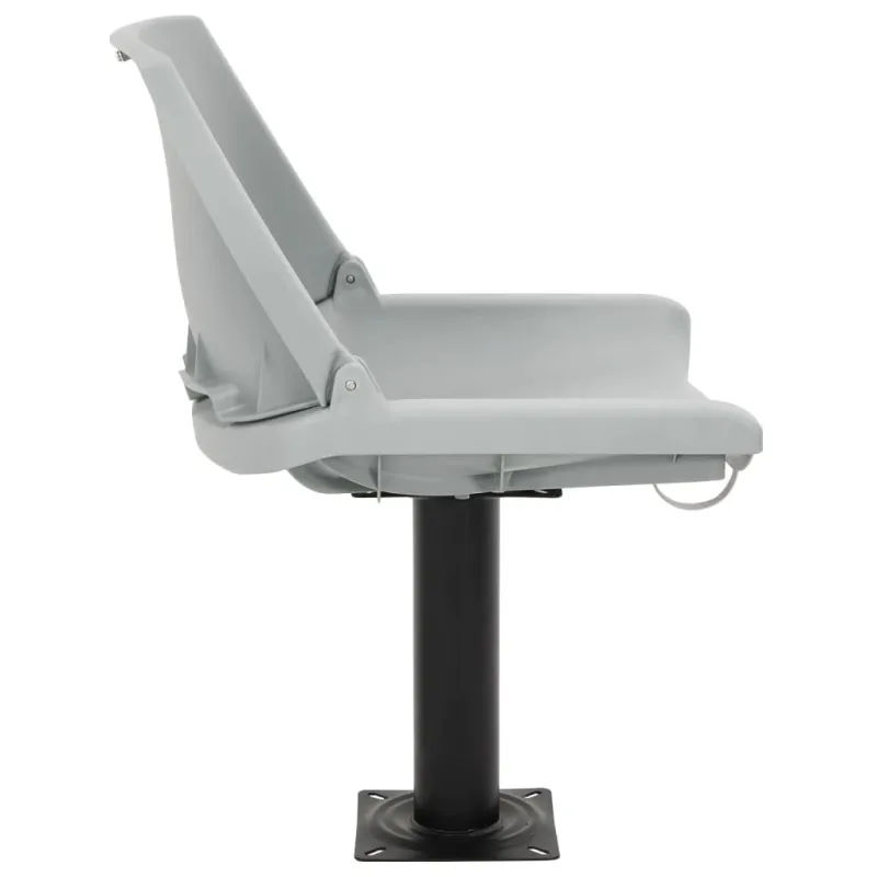 Valties sėdynės rinkinys, 2 dalių, pilkas, 48x51x41cm