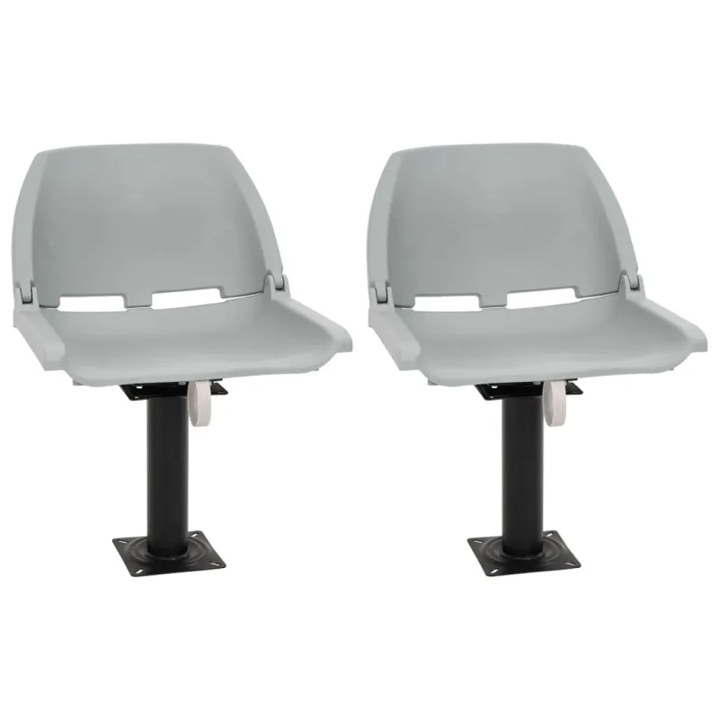 Valties sėdynės su kojomis su 360° pasukimo mechanizmais, 2vnt.