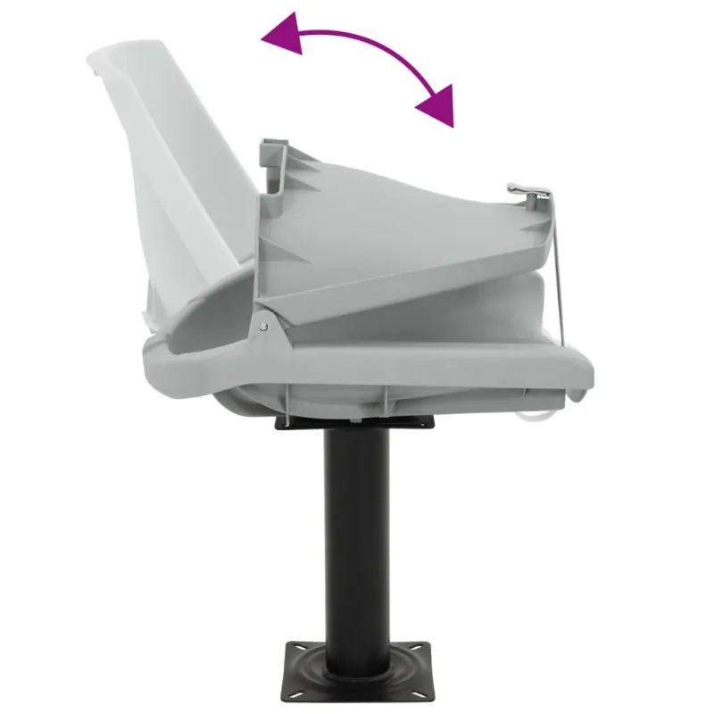 Valties sėdynės su kojomis su 360° pasukimo mechanizmais, 2vnt.