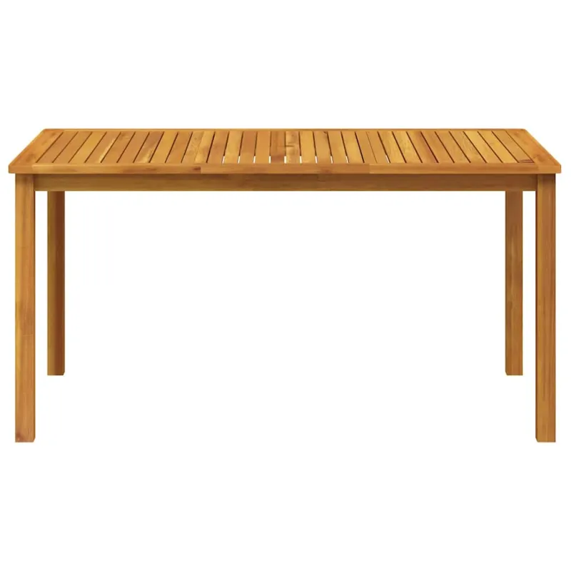 Soodanpöytä, 150x90x74 cm, akasiapuun massiivia