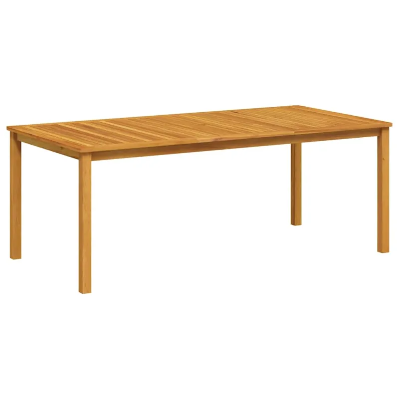 Sodo pöytätaso, 200x100x74 cm, akatsiapuuta massiivinen