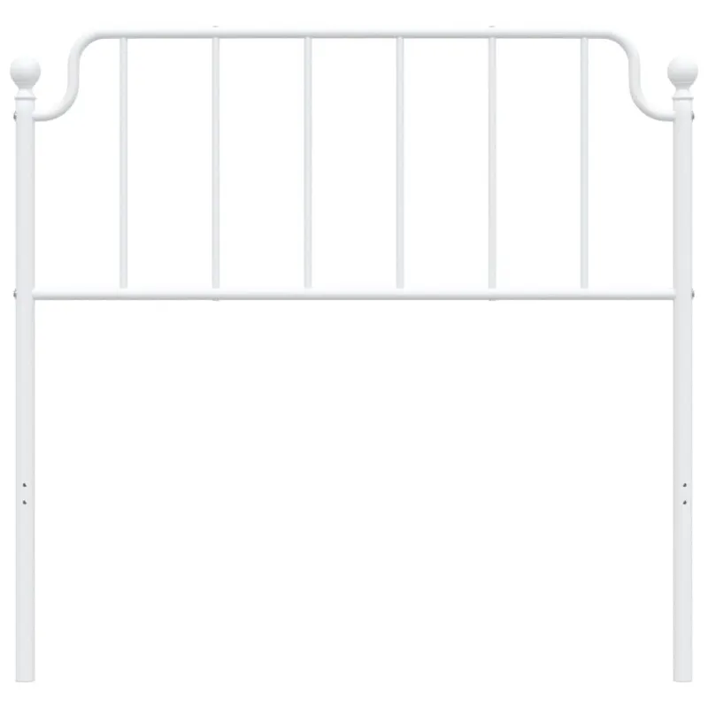 Metalinis pakaitinis galvūgalis, baltos spalvos, 100cm