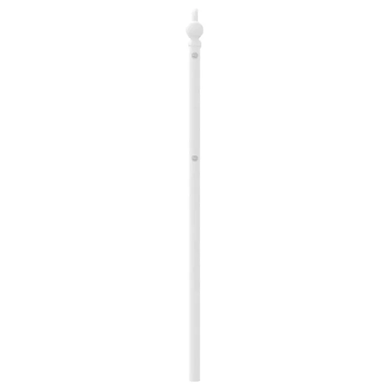 Metalinis pakaitinis galvūgalis, baltos spalvos, 100cm