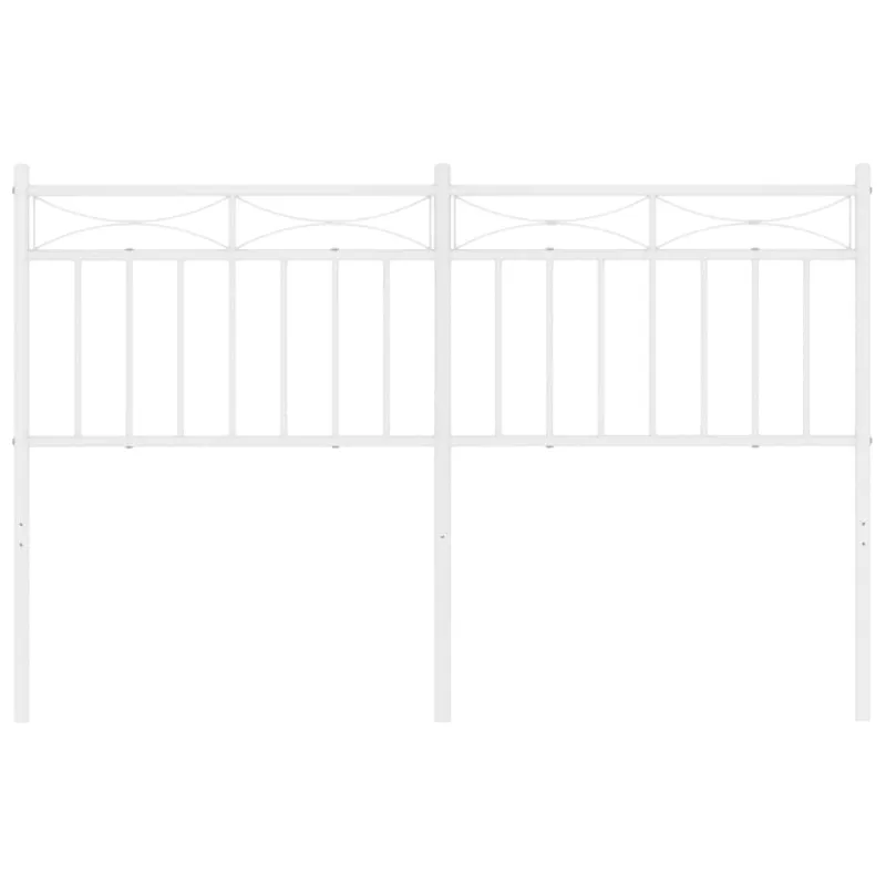 Metalinis pakaitinis galvūgalis, baltos spalvos, 135cm
