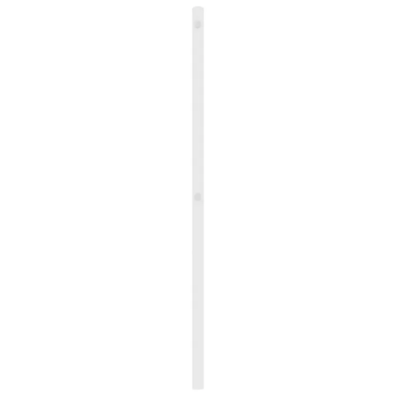 Metalinis pakaitinis galvūgalis, baltos spalvos, 135cm