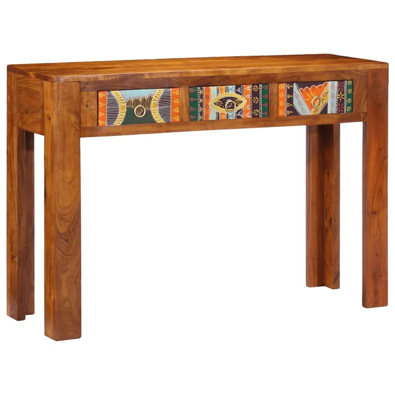 Konsolinis staliukas, 110x35x75cm, akacijos medienos masyvas