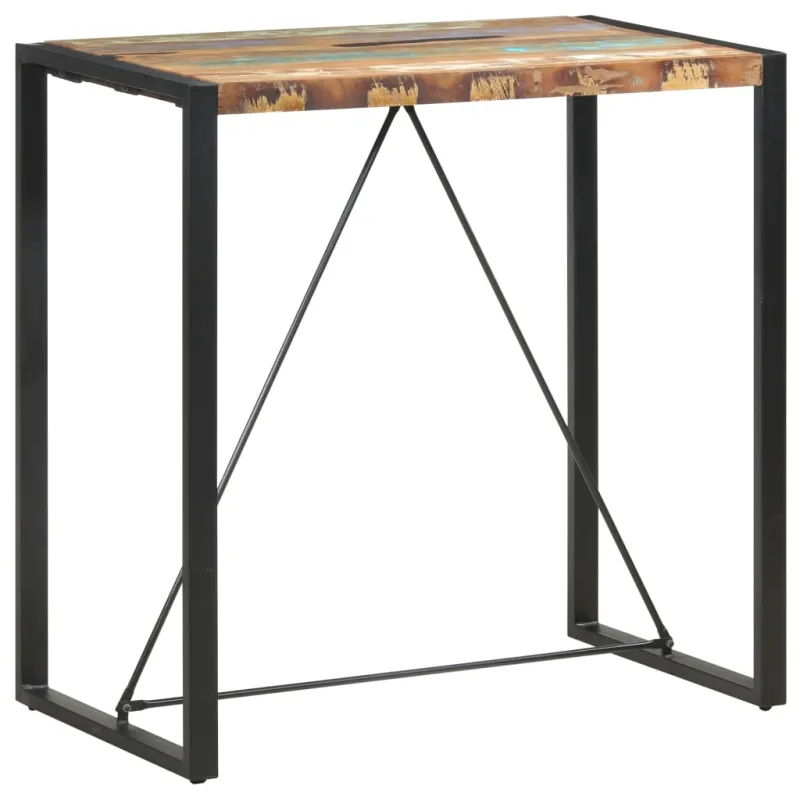 Baro stalas, 110x60x110cm, perdirbtos medienos masyvas