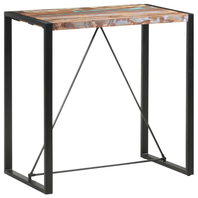 Baro stalas, 110x60x110cm, perdirbtos medienos masyvas
