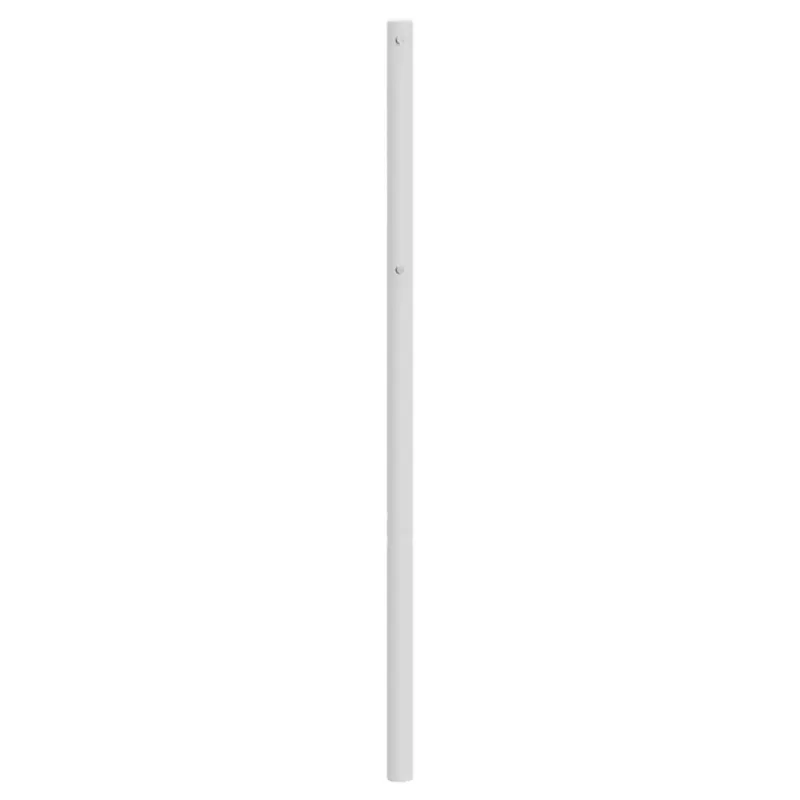 Metalinis pakaitinis galvūgalis, baltos spalvos, 135cm