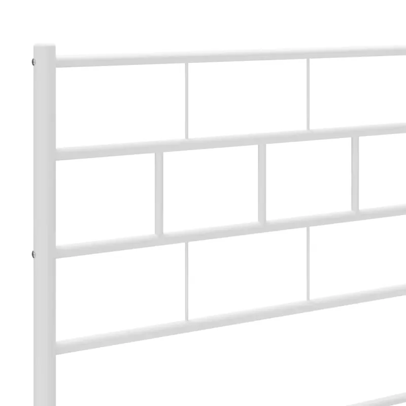 Metalinis pakaitinis galvūgalis, baltos spalvos, 135cm
