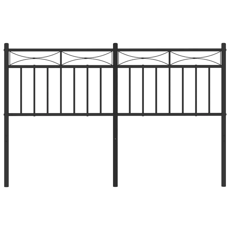 Metalinis pakaitinis galvūgalis, juodos spalvos, 135cm