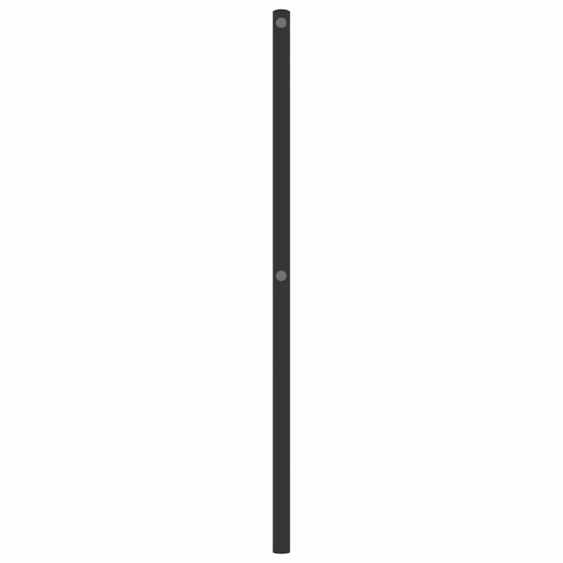 Metalinis pakaitinis galvūgalis, juodos spalvos, 135cm