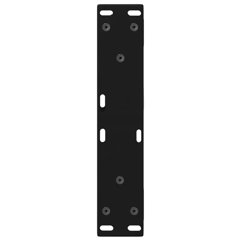 Kavos staliuko kojelės, 2 vnt., juodos, 40x(30-31,3) cm, plienas
