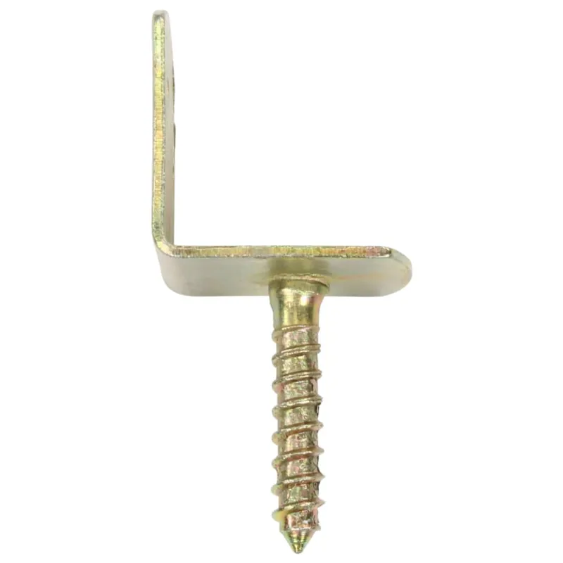Tvoros segmento laikikliai, 24vnt., galvanizuotas metalas