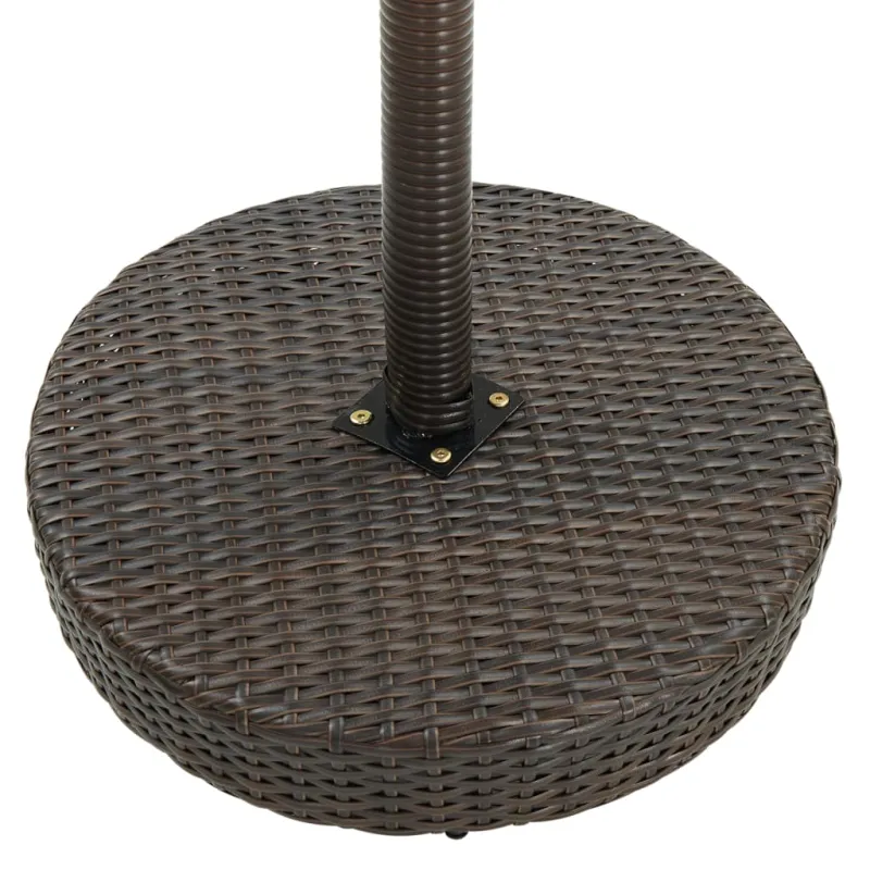 Sodo staliukas, rautalankaväri, 75,5x106cm, polyrattana