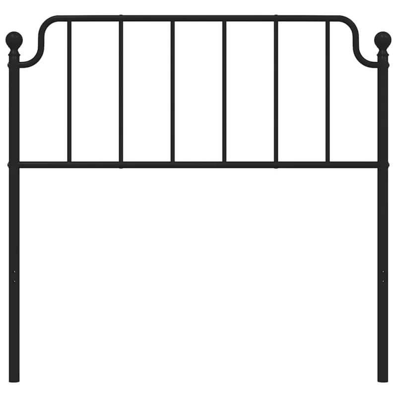 Metalinis pakaitinis galvūgalis, juodos spalvos, 100cm