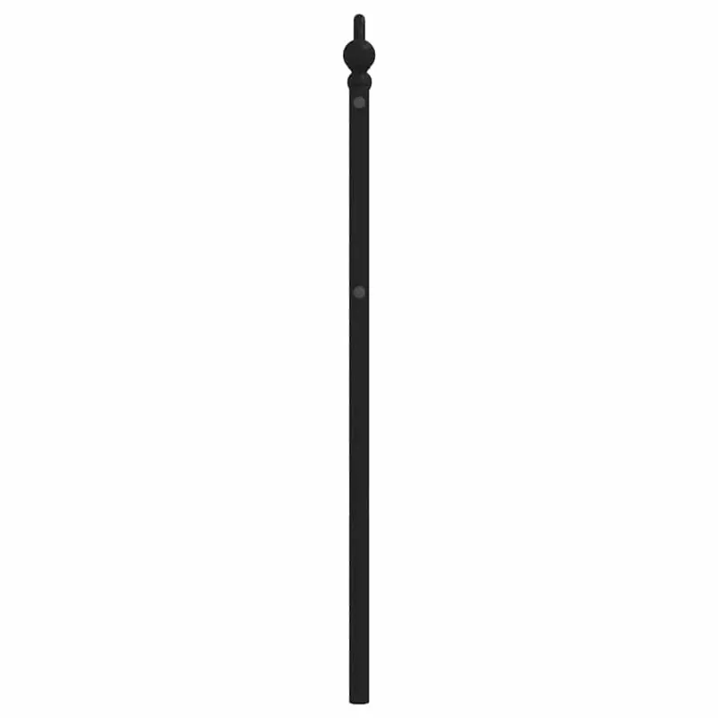 Metalinis pakaitinis galvūgalis, juodos spalvos, 100cm