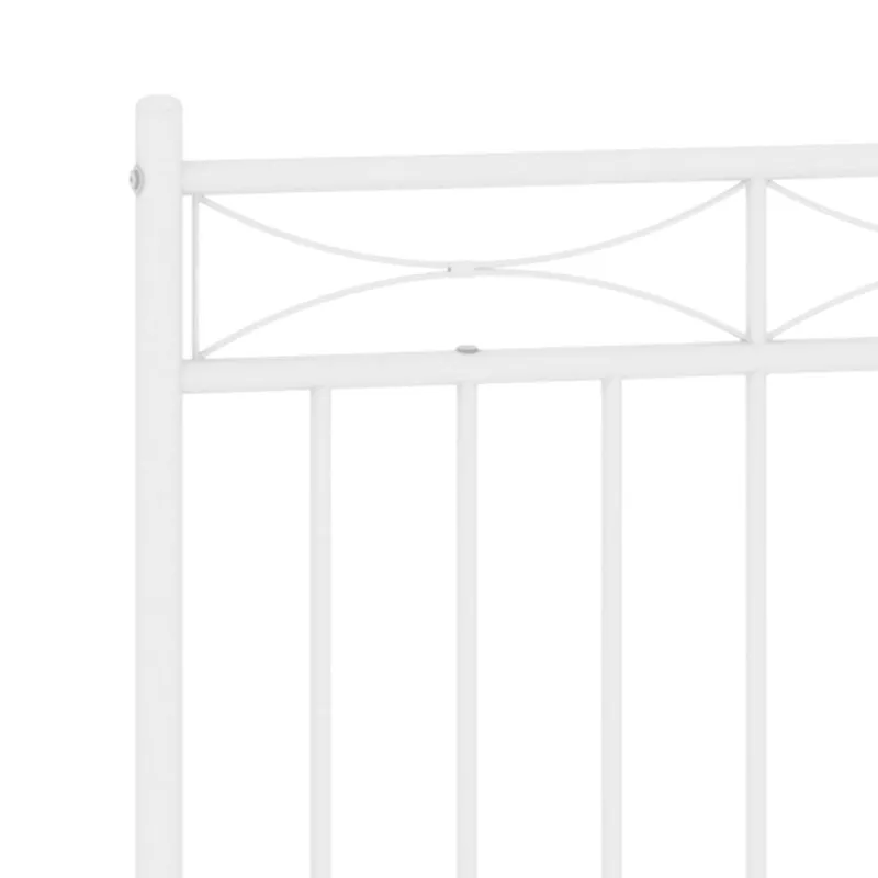 Metalinis pakaitinis galvūgalis, baltos spalvos, 150cm