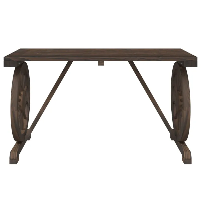 Sodo stalas, 115x55x65cm, eglės medienos masyvas
