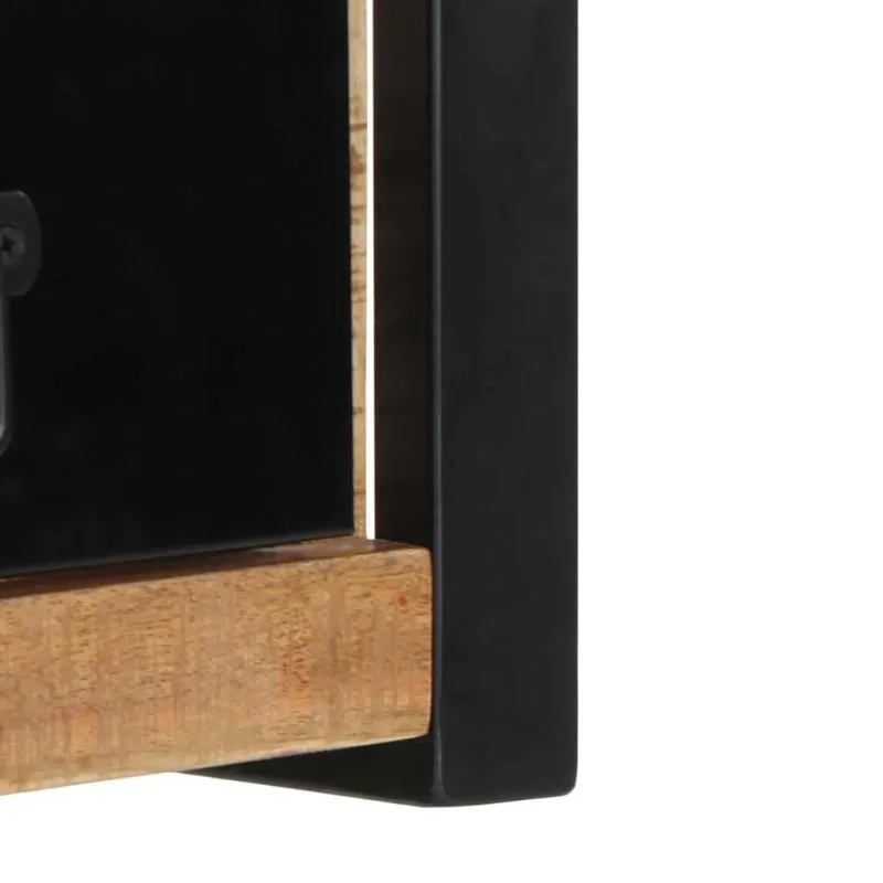televizoriaus spintelė 100x30x25 cm Masyvus Rough Wood Mango