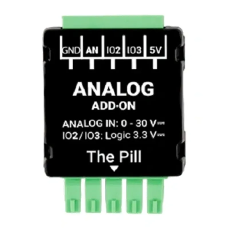 SHELLY 0–30V analoogmoodul — lisa Shelly Pill universaalsele seadmele