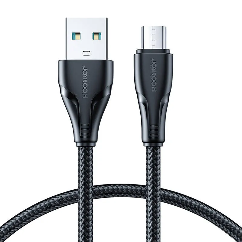 Kaapeli Micro USB-A:lle / Surpass / 0,25 m Joyroom S-UM018A11 (musta) universaali