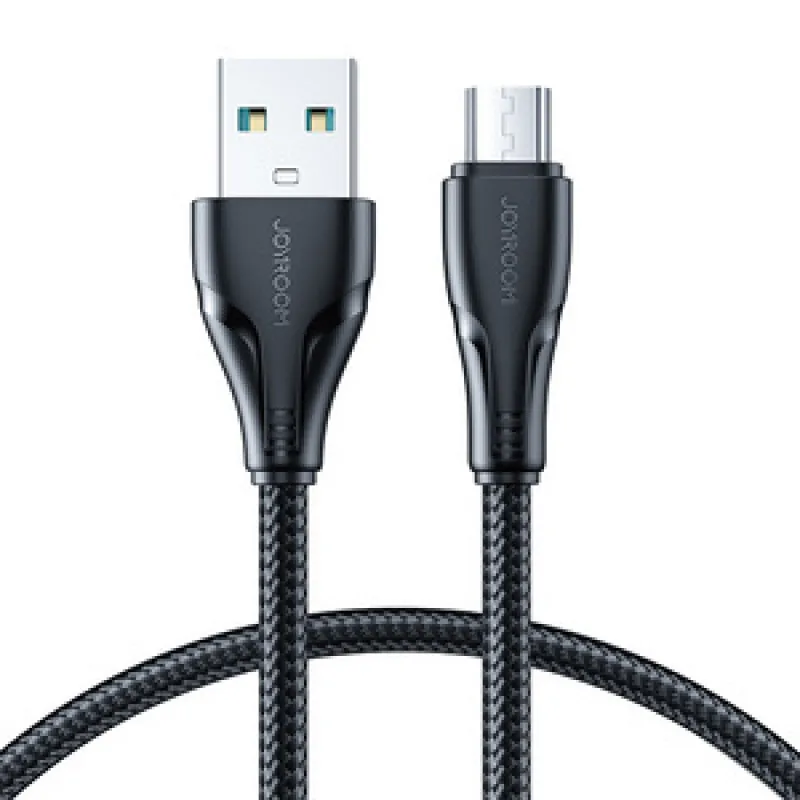 Kaapeli Micro USB-A:lle / Surpass / 0,25 m Joyroom S-UM018A11 (musta) universaali