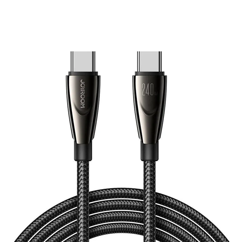 Cable Pioneer 240W USB-C kuni USB-C SA31-CC5 / 240W / 1,2 m (must) universaalne